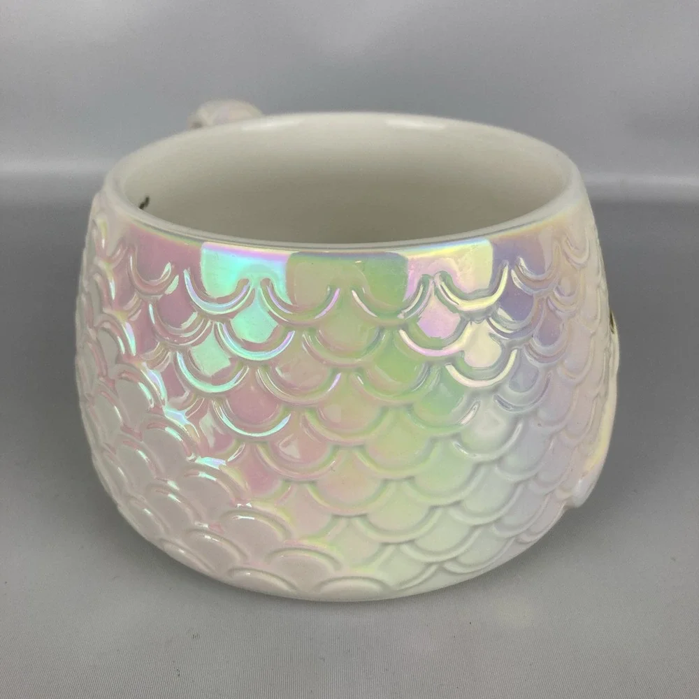 2024 Starbucks Lunar New Year of the Dragon Iridescent White Scales 14oz Mug